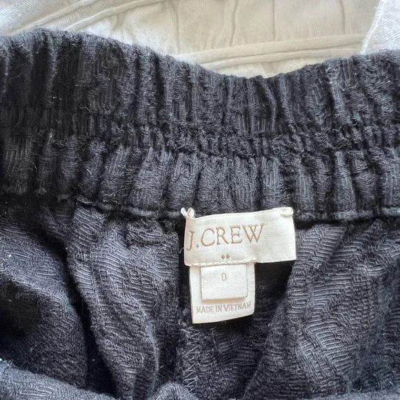 J. Crew Black Pull-On Shorts - Picture 2 of 2